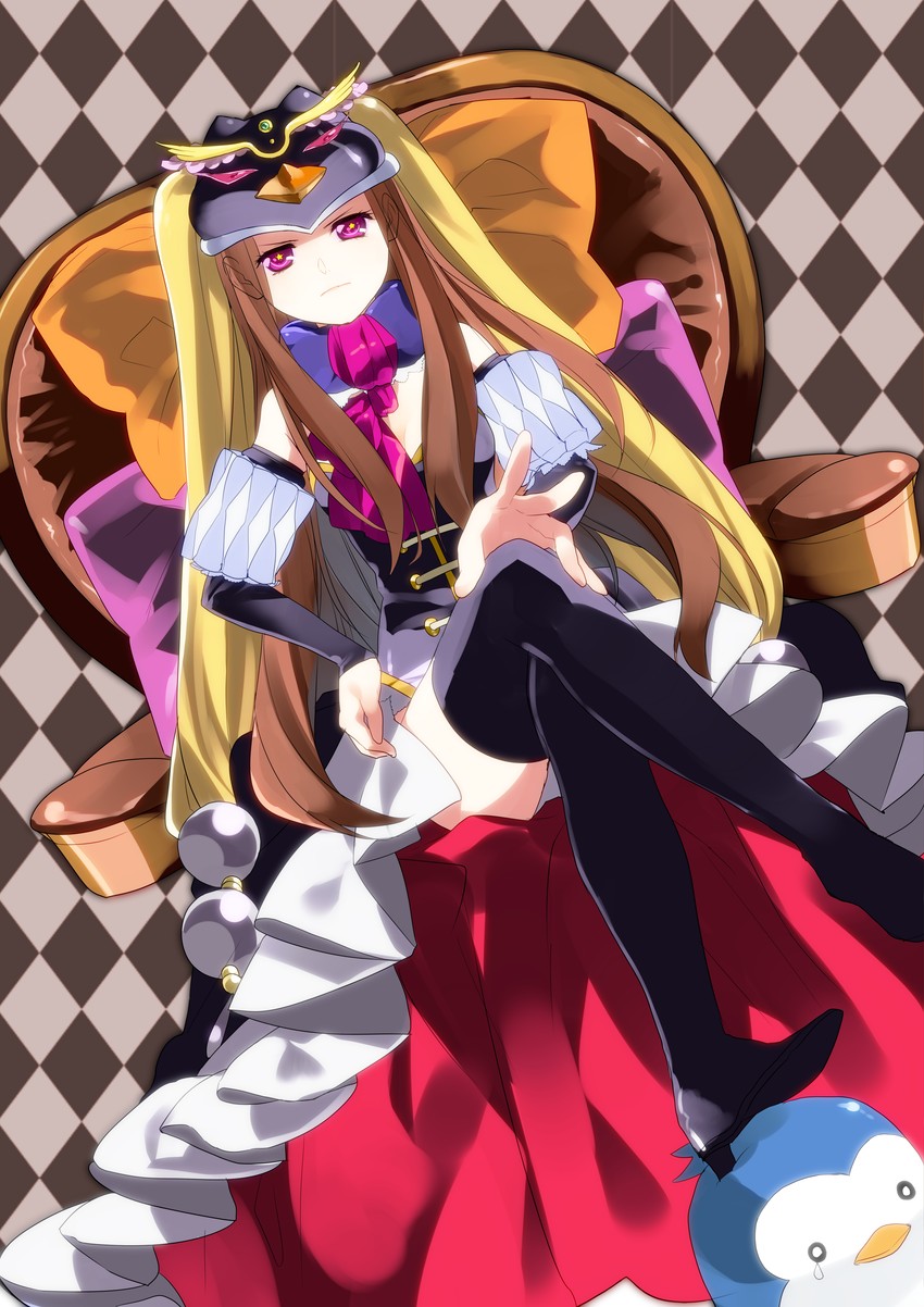 takakura himari and princess of the crystal (mawaru penguindrum) drawn by sennen_suisei