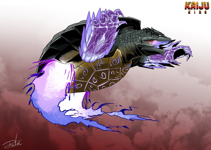 gamera (gamera) drawn by gugenheim98
