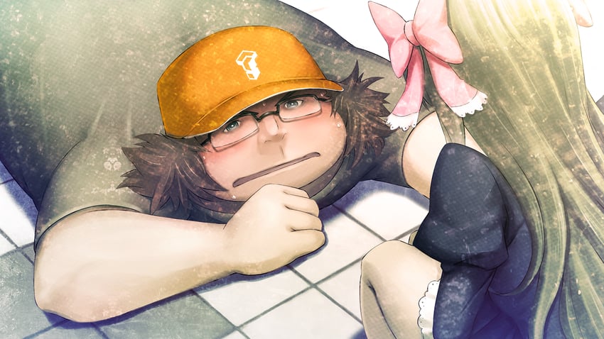 hashida itaru and amane yuki (steins;gate and 1 more) drawn by huke