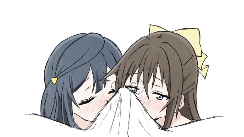 yuki setsuna and osaka shizuku (love live! and 1 more) drawn by shizuwonderland