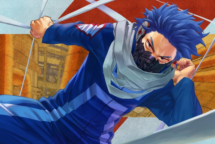 shinso hitoshi (boku no hero academia) drawn by yomoyama_yotabanashi