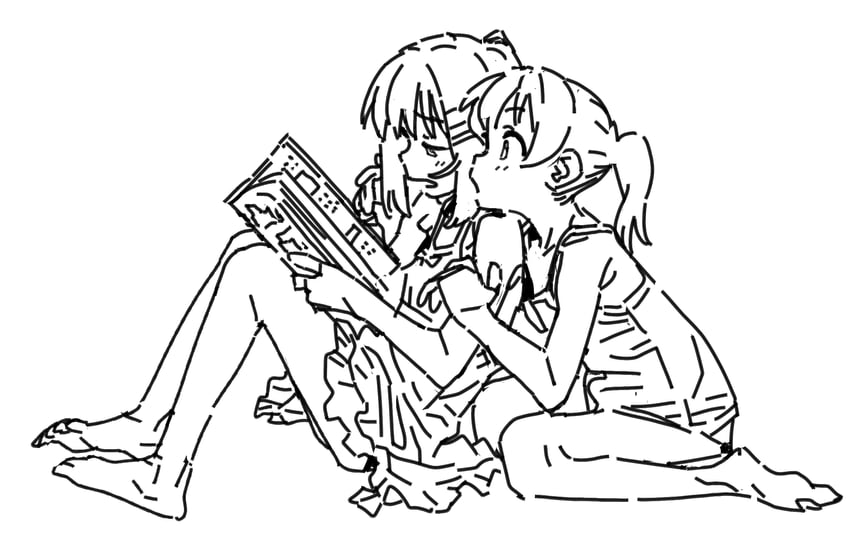 yukimura aoi and kuraue hinata (yama no susume) drawn by imamura_ryou
