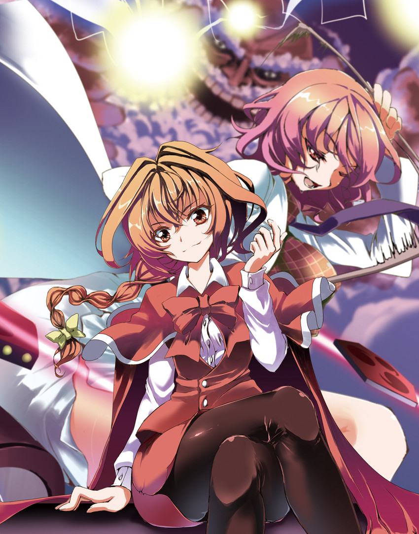 unzan, horikawa raiko, and okazaki yumemi (touhou) drawn by wakanita