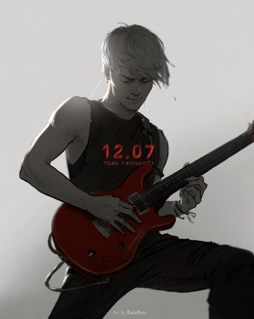 yamashita toru (real life and 1 more) drawn by rainnoir