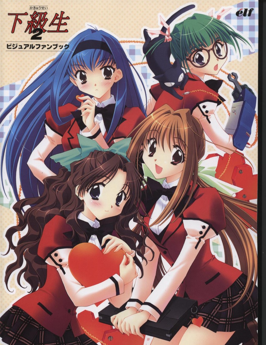 saimon tamaki, takatoo nanase, shirai yuuri, and hirasawa hiroko (kakyuusei and 1 more) drawn by kadoi_aya