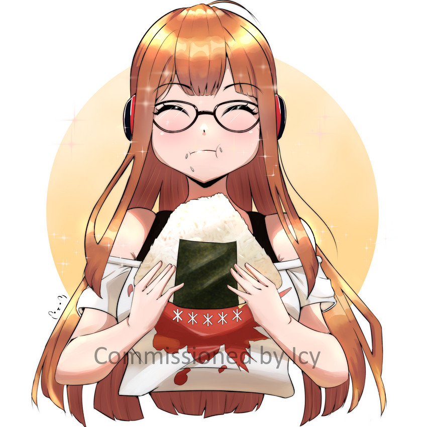 sakura futaba (persona and 1 more) drawn by ragnarrrr