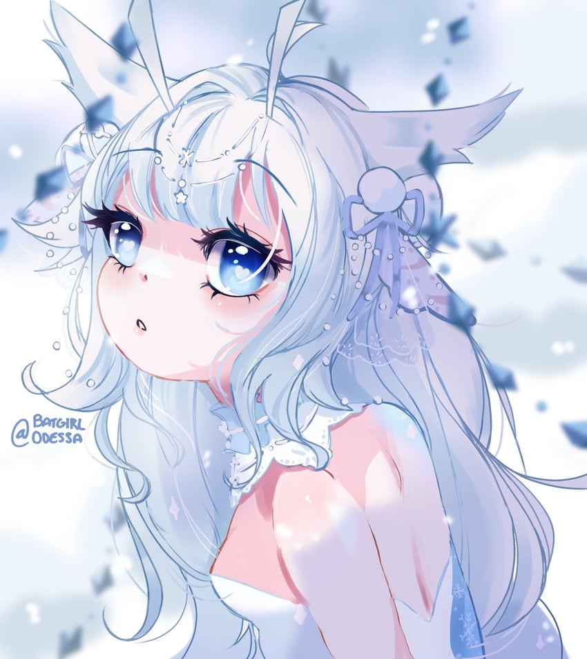 mikazuki silvi (indie virtual youtuber) drawn by batgirlodessa