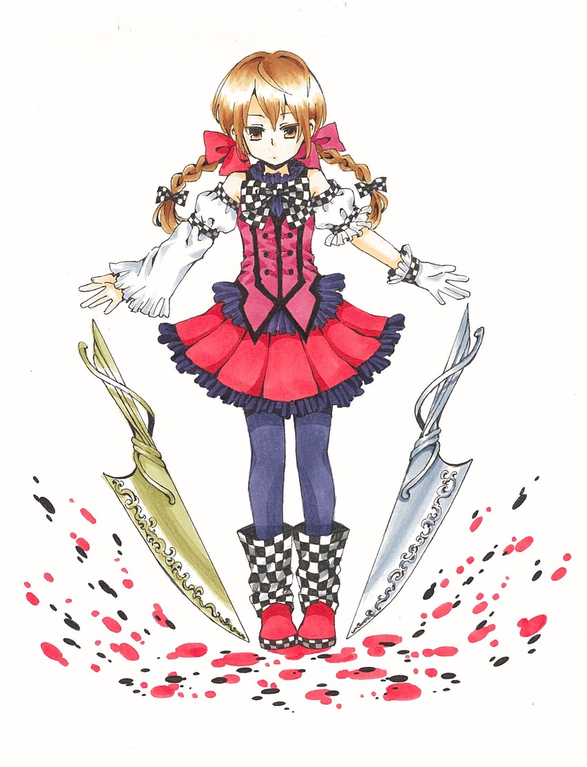 madotsuki (mahou shoujo madoka magica and 1 more) drawn by maruhi-hetaria