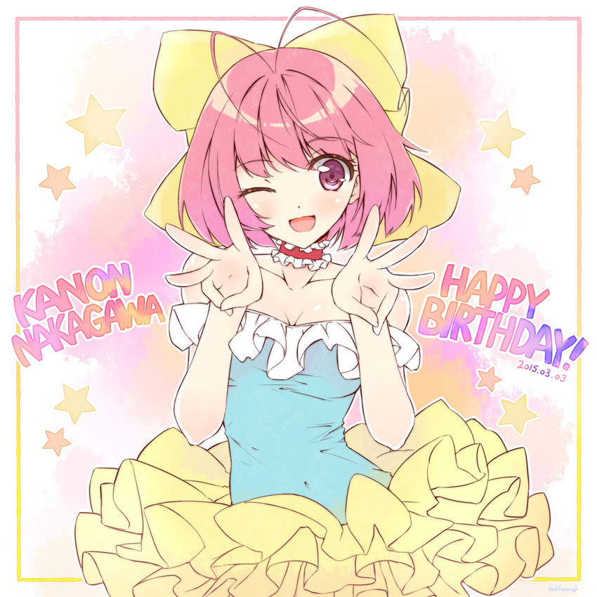 nakagawa kanon (kami nomi zo shiru sekai) drawn by nijihashi_sora