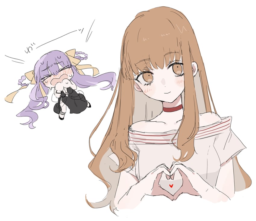 bb, kishinami hakuno, and bb dubai (fate and 1 more) drawn by kaigan0211