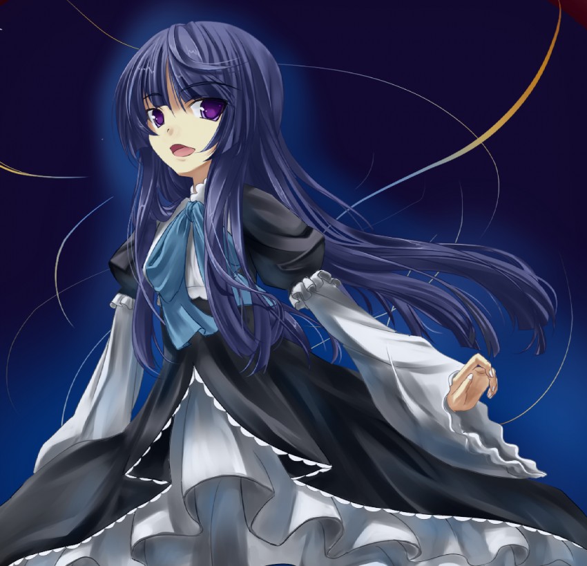 frederica bernkastel (umineko no naku koro ni) drawn by makai_no_koutaishi