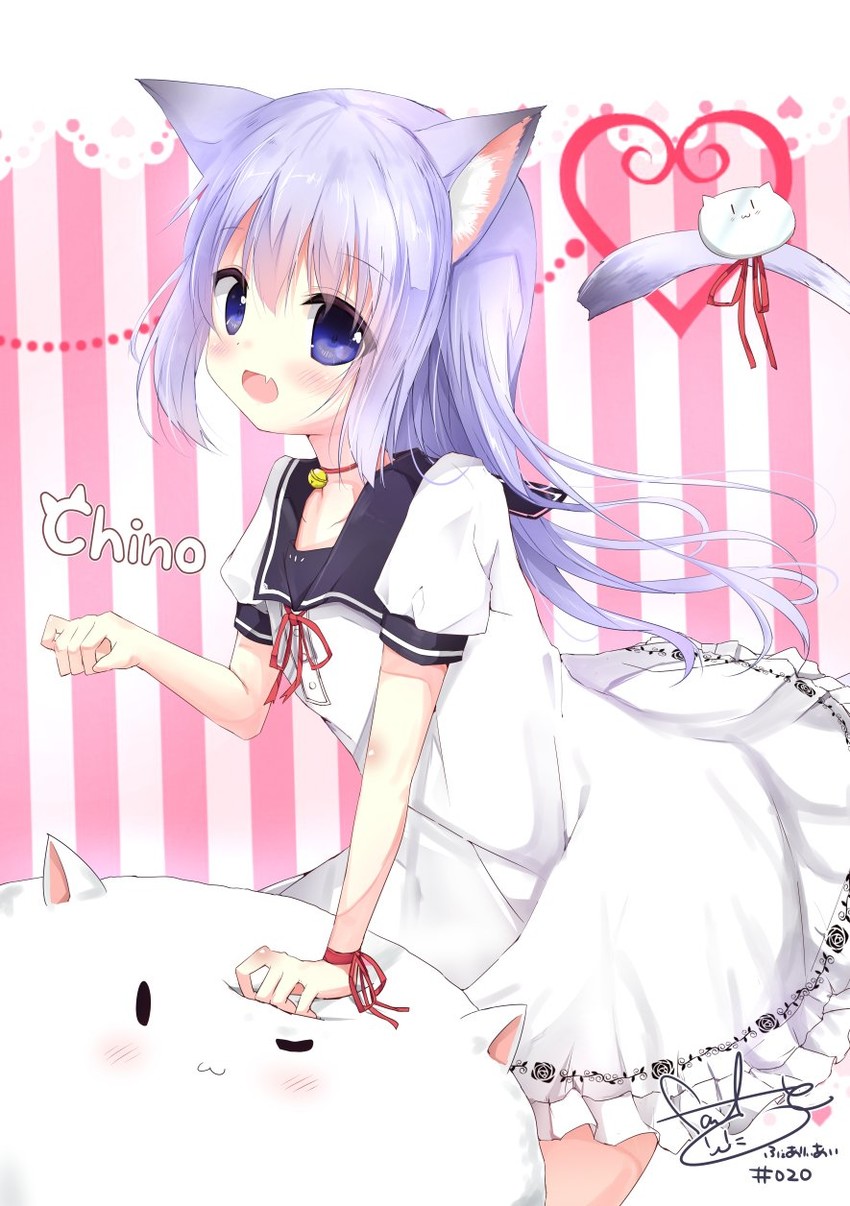 kafuu chino and tippy (gochuumon wa usagi desu ka?) drawn by kouda_suzu