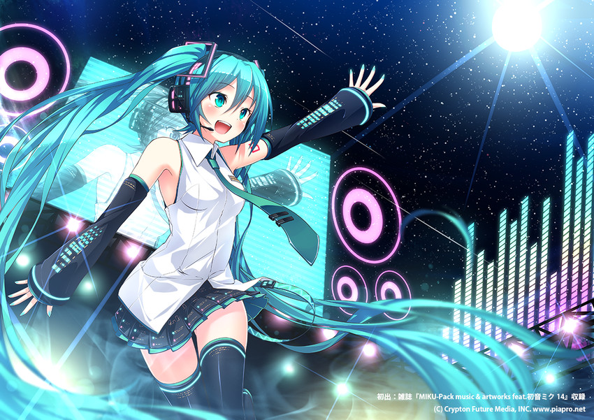 hatsune miku (vocaloid) drawn by ugume