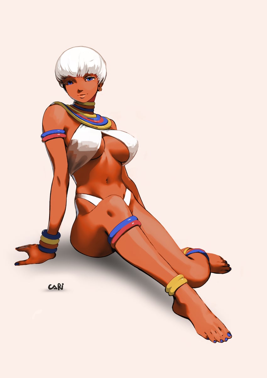 elena (street fighter and 1 more) drawn by cari_(scari)