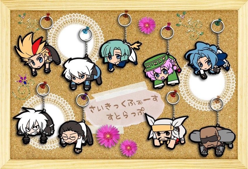 wendy ryan, brad kirsten, keith evans, chris ryan, emilio michaelov, and 4 more (psychic force) drawn by kagetsu_too