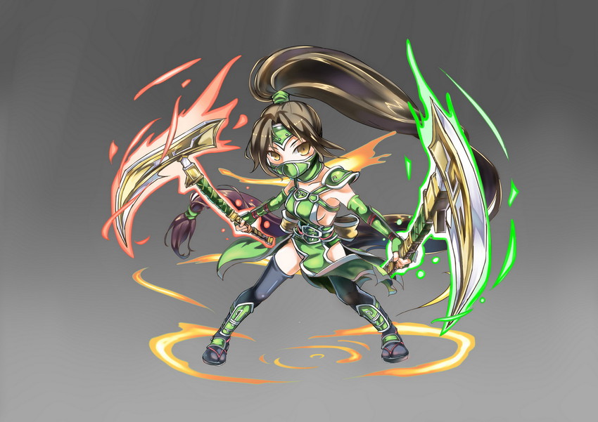 akali (league of legends and 1 more) drawn by tama_yu