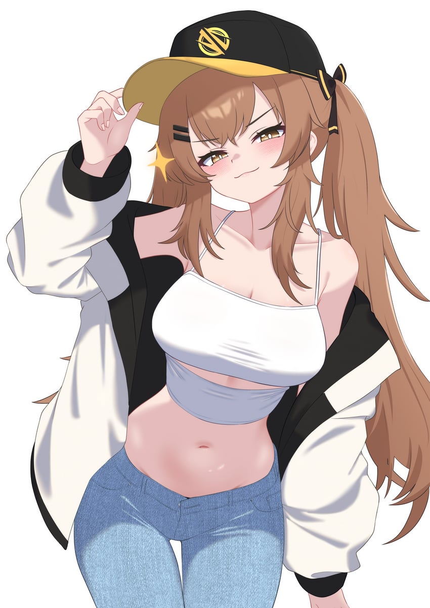 ump9 and lenna (girls' frontline and 1 more) drawn by oldsickkim