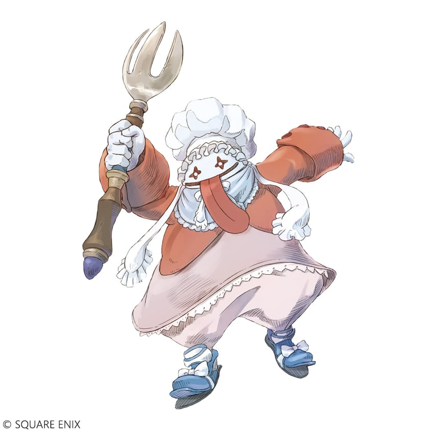quina quen (final fantasy and 2 more) drawn by itahana_toshiyuki