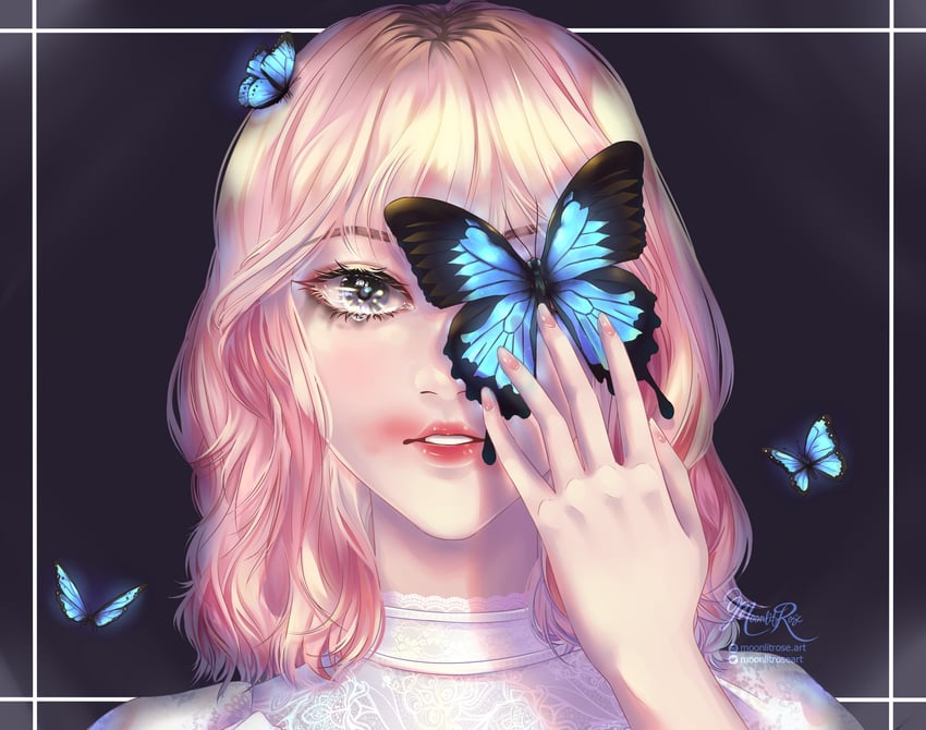 eunha (real life and 1 more) drawn by rosartemis