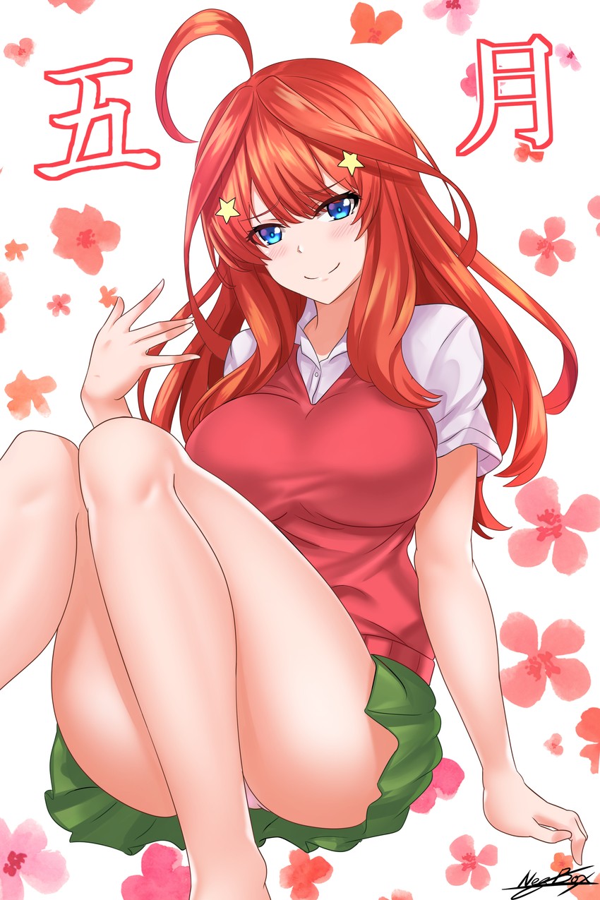 nakano itsuki (go-toubun no hanayome) drawn by nez-box