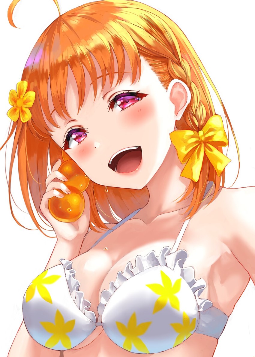 takami chika (love live! and 1 more) drawn by usamaru67pi