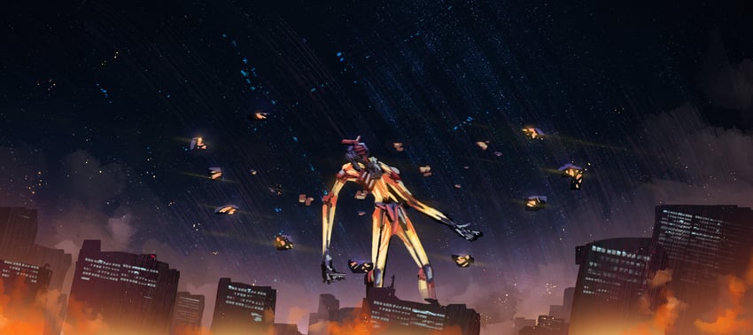 psycho gundam (gundam and 1 more) drawn by hoshimiya_aki