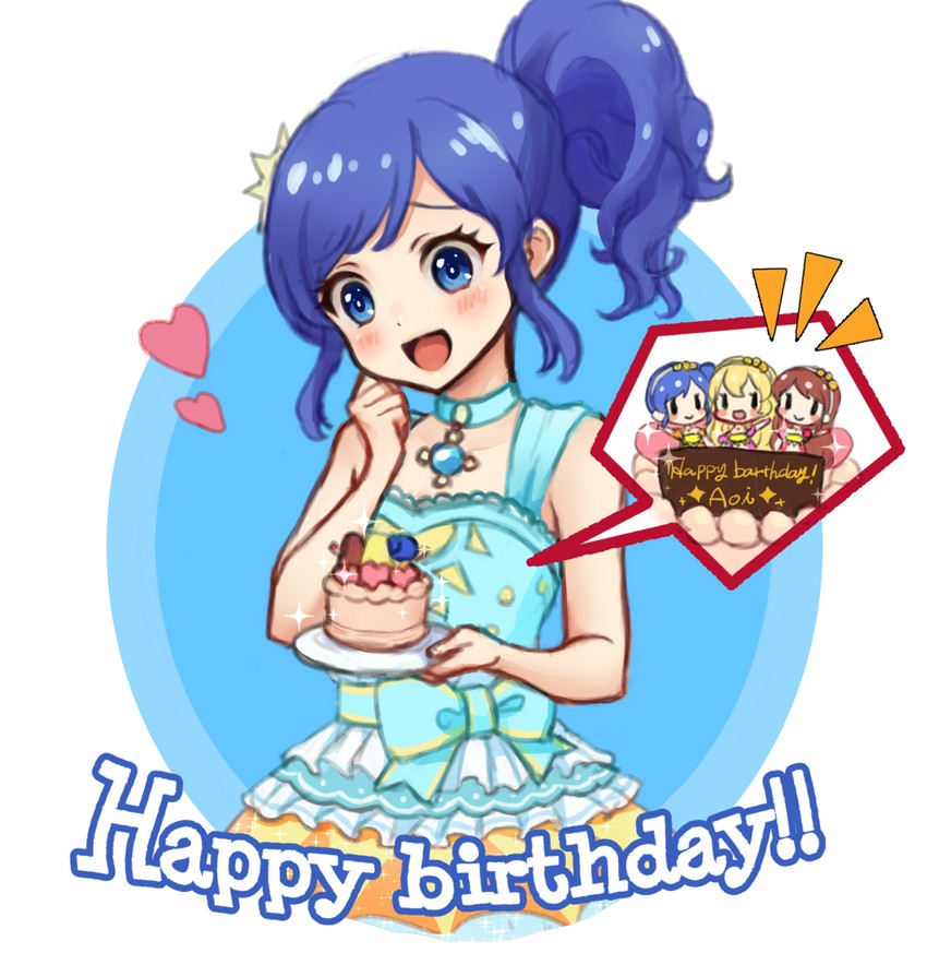 hoshimiya ichigo, kiriya aoi, and shibuki ran (aikatsu!) drawn by nuno_(pppompon)