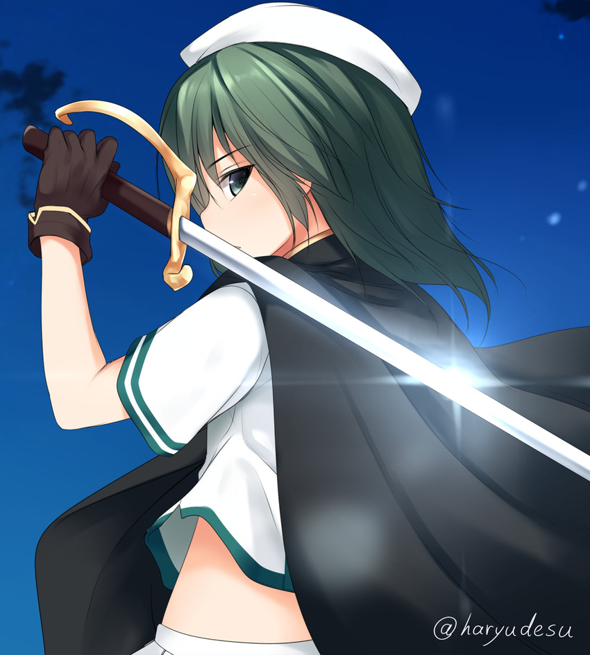 kiso and kiso kai ni (kantai collection) drawn by haryuu_(poetto)