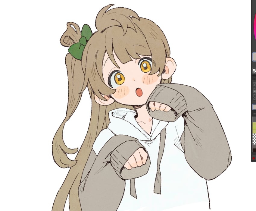 minami kotori (love live! and 1 more) drawn by minamip