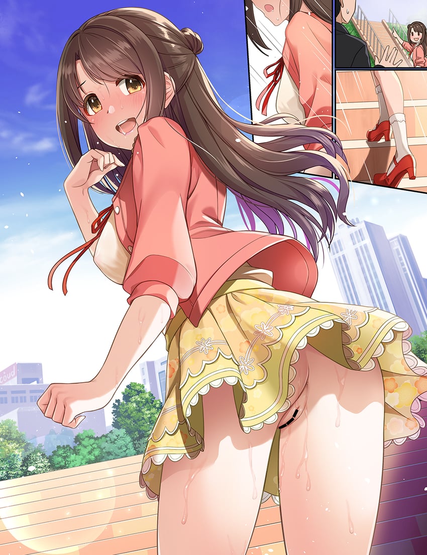 shimamura uzuki (idolmaster and 1 more) drawn by mk_(mod0)