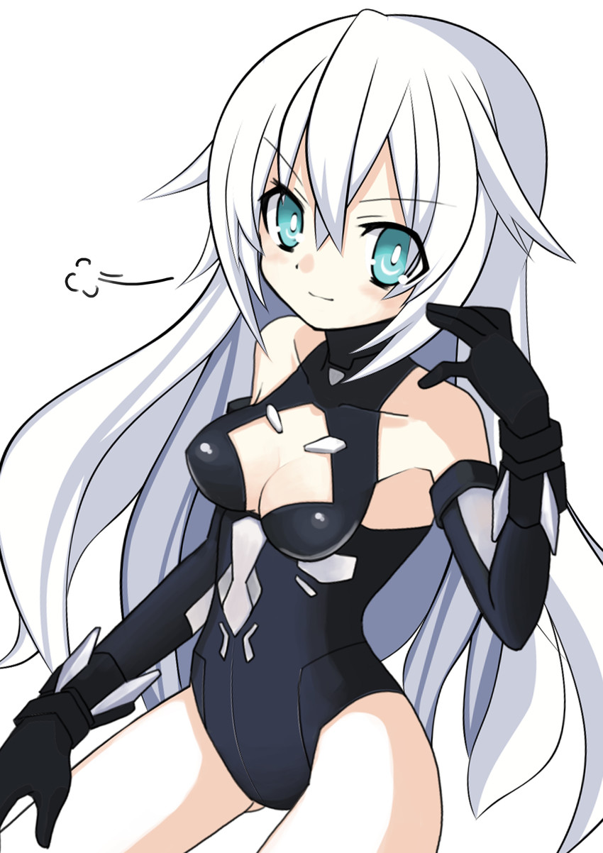 noire and black heart (neptune) drawn by meimu_(infinity)