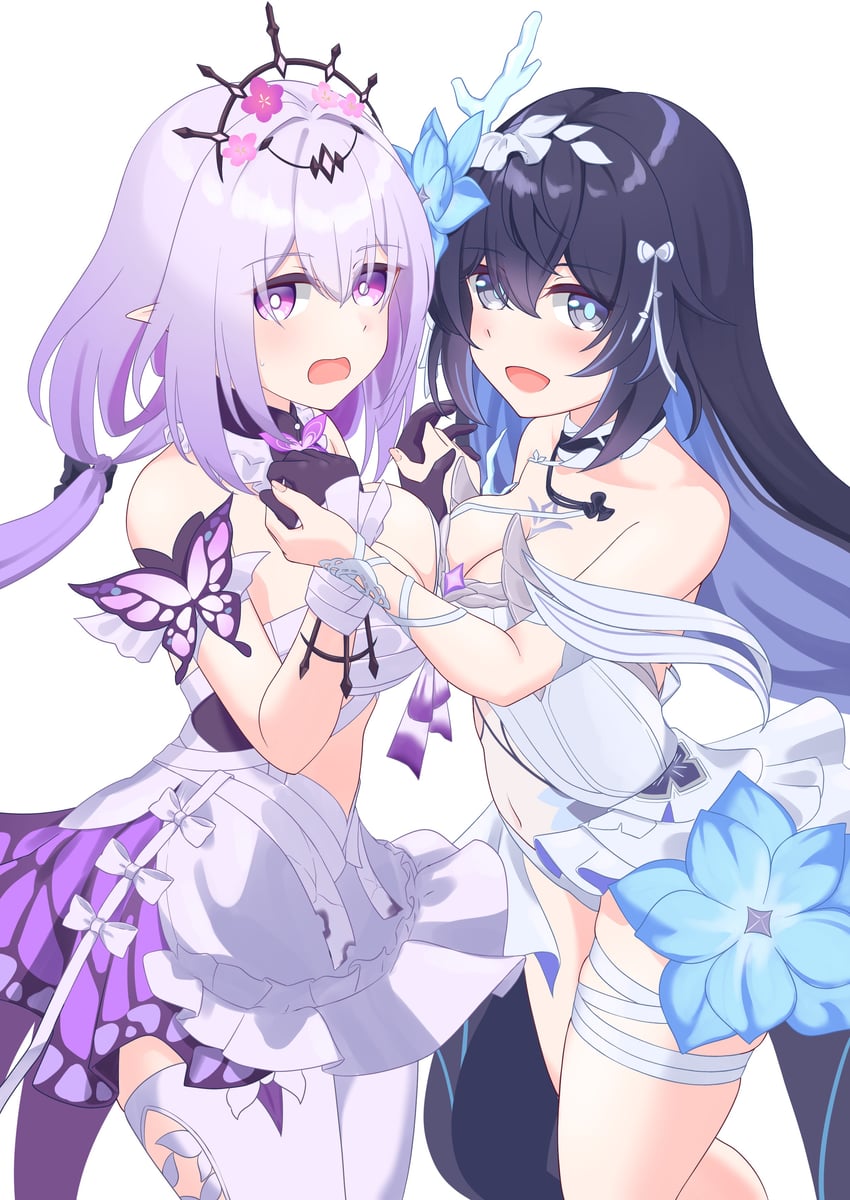 seele vollerei and castorice (honkai and 2 more) drawn by rein_(rainliquid)