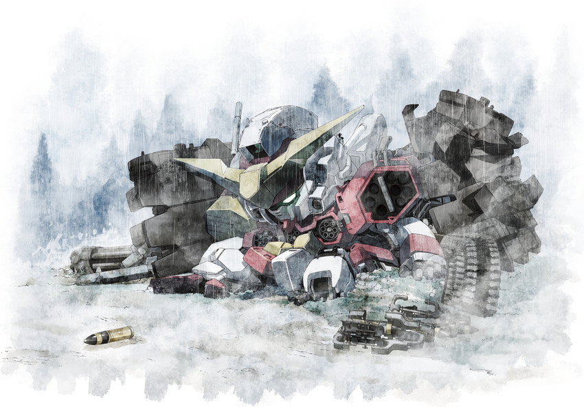 gundam heavyarms (gundam and 2 more) drawn by nanaroku_(fortress76)