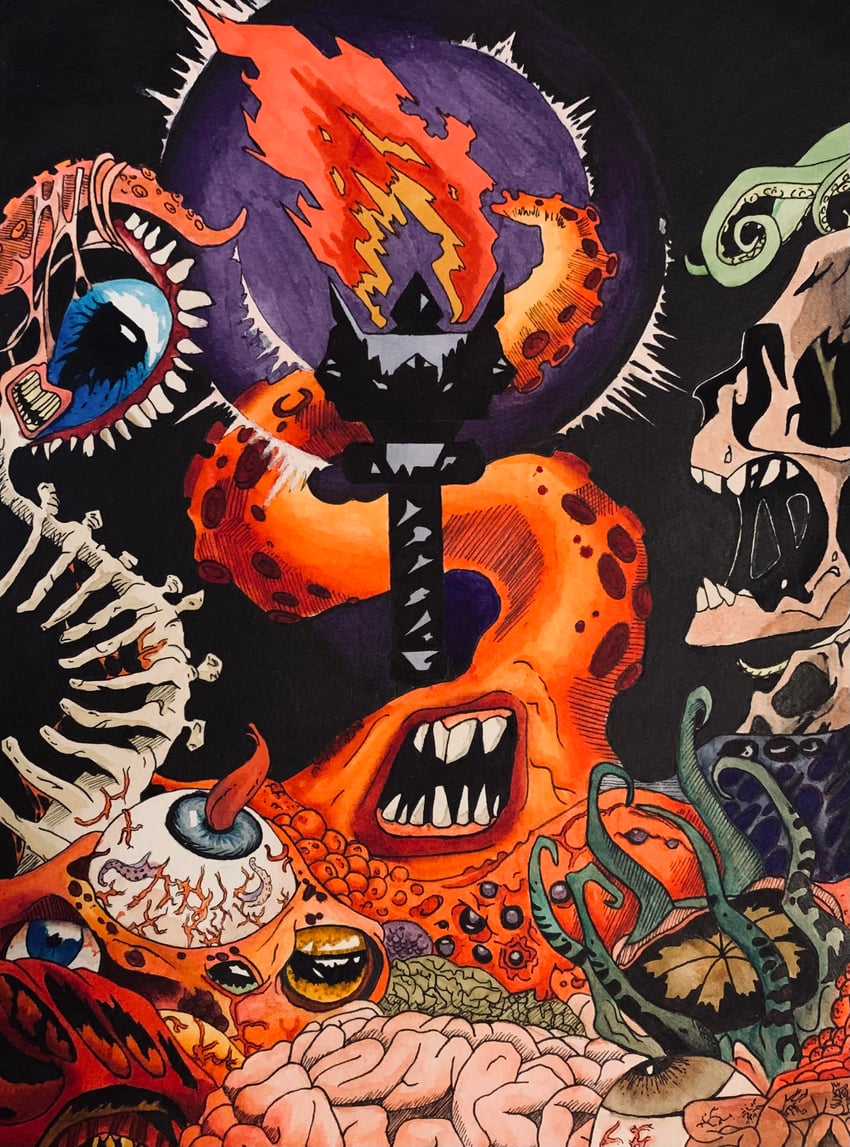 cthulhu mythos and 1 more drawn by azatothlordofchaos
