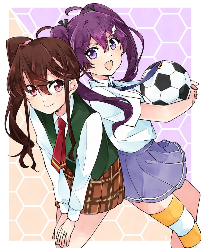 toda jun and tojo yuki (22/7) drawn by trefle_r
