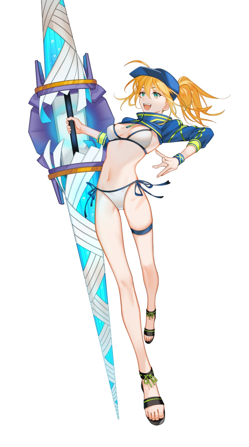 artoria pendragon and mysterious heroine xx (fate and 1 more) drawn by arlizi