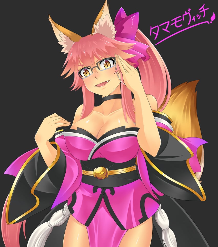 tamamo and koyanskaya (fate and 1 more) drawn by meierufu