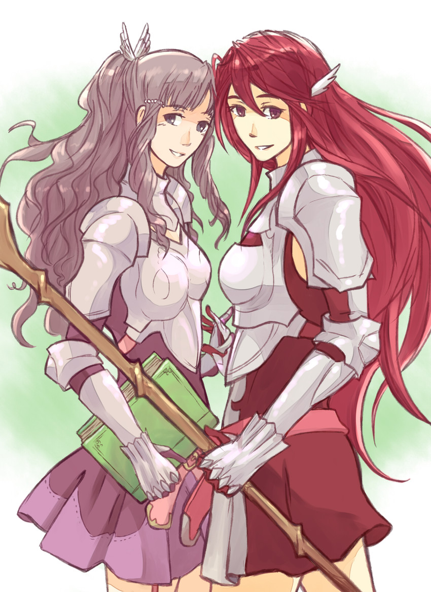 cordelia and sumia (fire emblem and 1 more) drawn by nami_(neeneegoose)