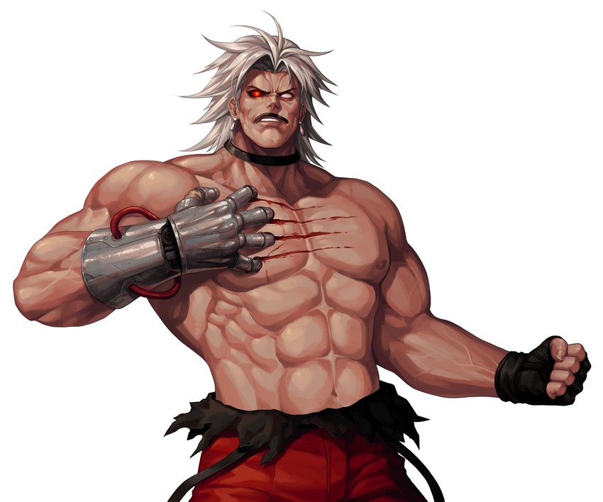 rugal bernstein and omega rugal (the king of fighters and 1 more) drawn by evilgun