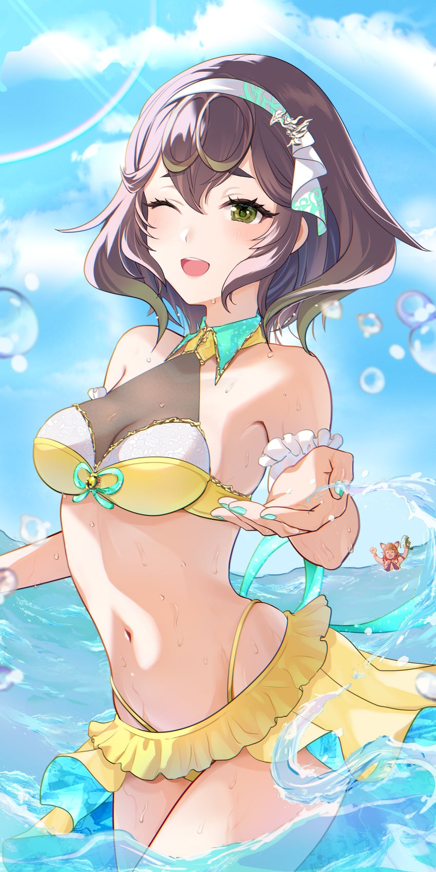 sphene and wuk lamat (final fantasy and 1 more) drawn by kudoukudokudo