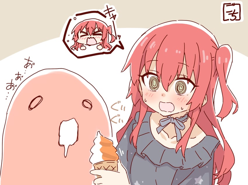 gotoh hitori and kita ikuyo (bocchi the rock!) drawn by gochisousama_(tanin050)