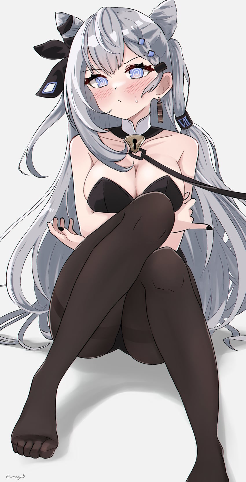 vestia zeta (hololive and 1 more) drawn by magui3