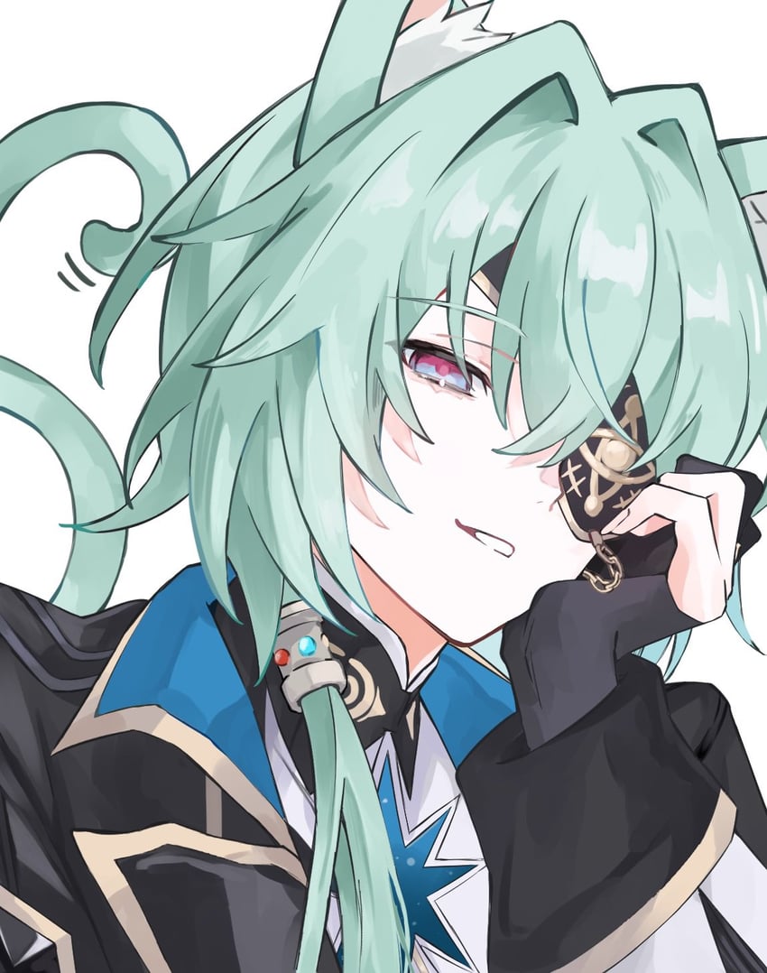 anaxa (honkai and 1 more) drawn by iota_1600