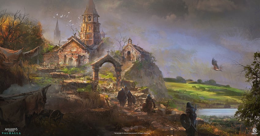 assassin's creed and 1 more drawn by donglu