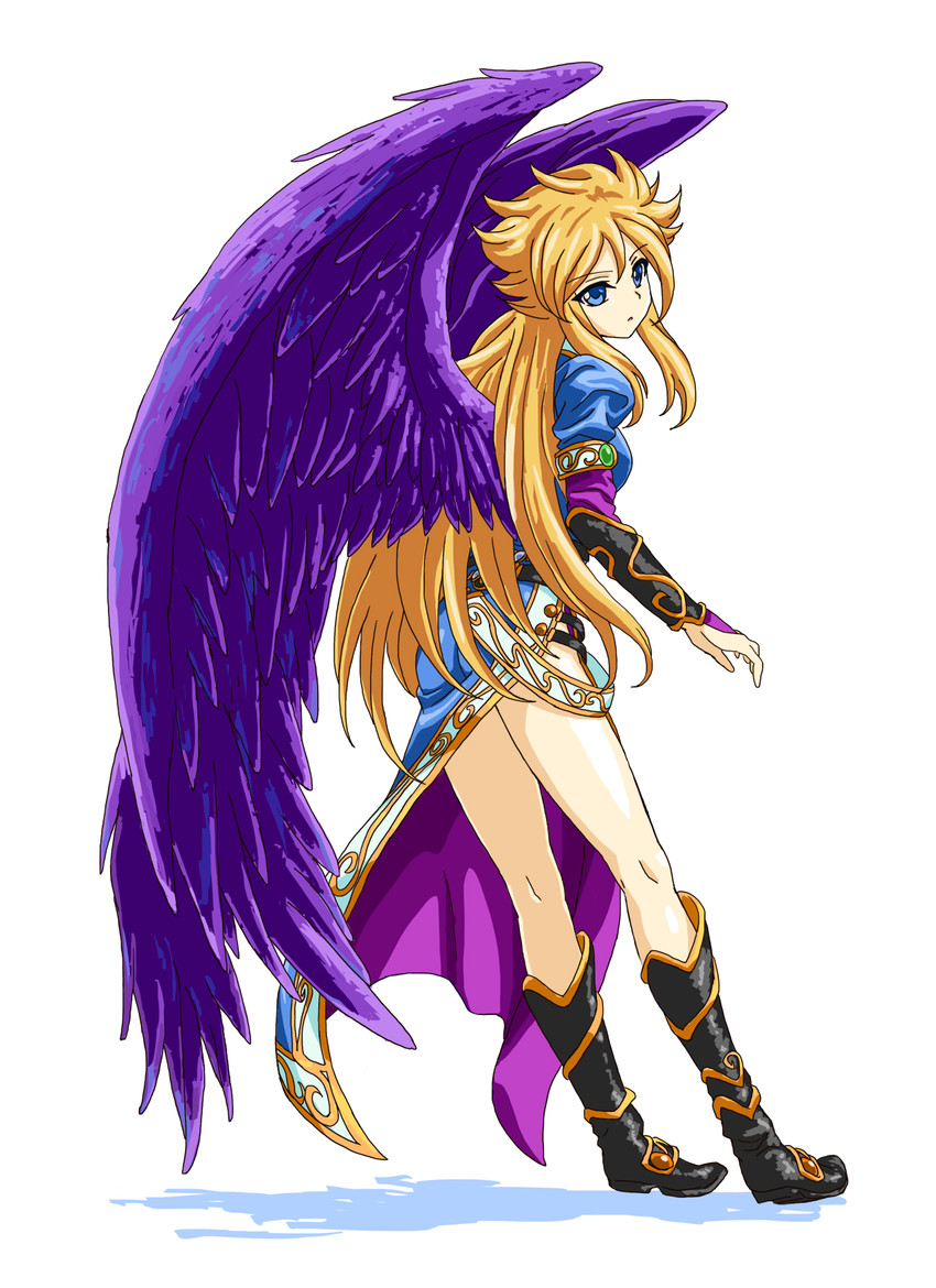 nina (breath of fire and 1 more) drawn by junu_(junudonkochan)