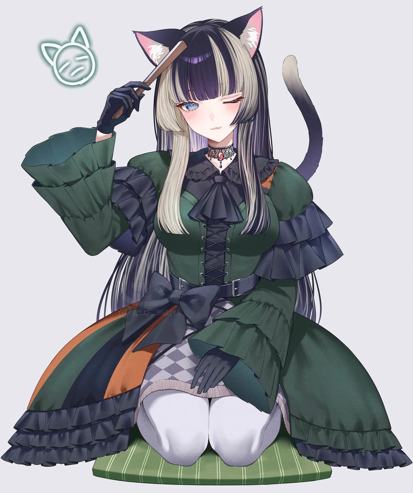 juufuutei raden (hololive and 1 more) drawn by mui_maru