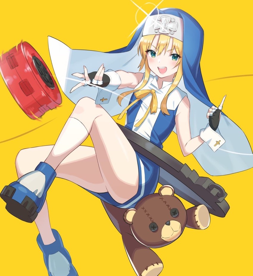 bridget (guilty gear and 1 more) drawn by aotake_iro