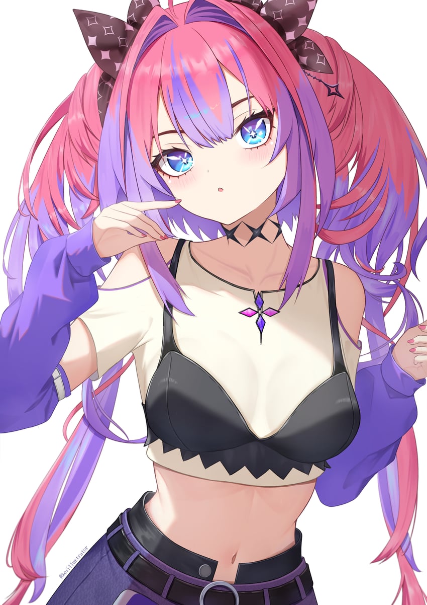 kikirara vivi (hololive and 1 more) drawn by kei_(keiillustrator)