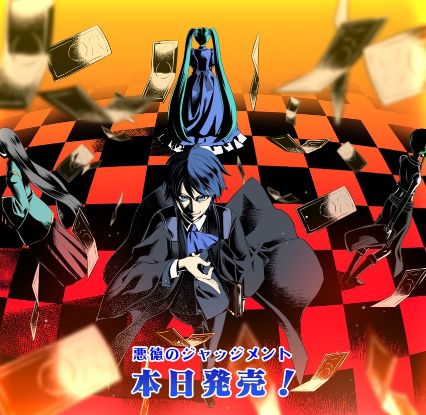 hatsune miku, kaito, gumi, gallerian marlon, clockworker's doll, and 3 more (vocaloid and 2 more) drawn by tamara