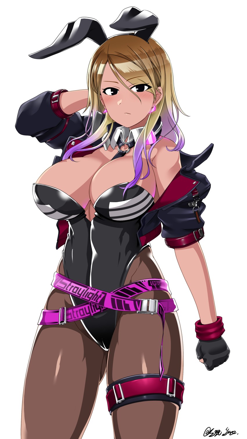 izumi mei (idolmaster and 1 more) drawn by saizu_nitou_gunsou